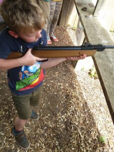 Child / adult rifle shhotting